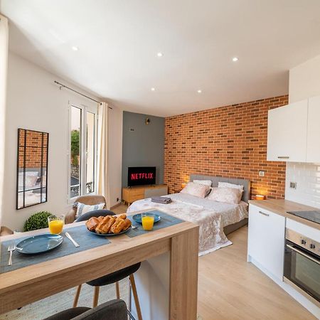 Grand Studio Climatise Tres Proche Monaco Beausoleil Eksteriør billede