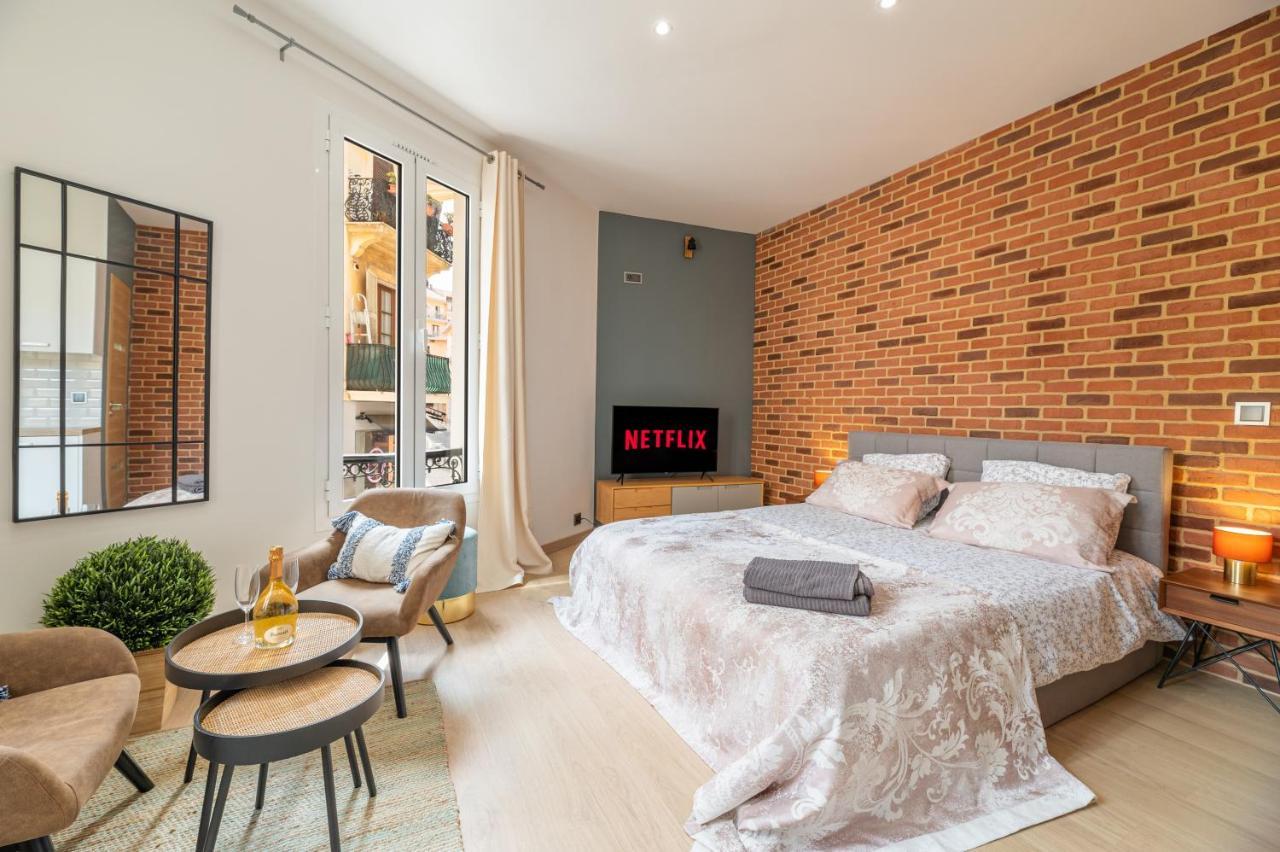 Grand Studio Climatise Tres Proche Monaco Beausoleil Eksteriør billede